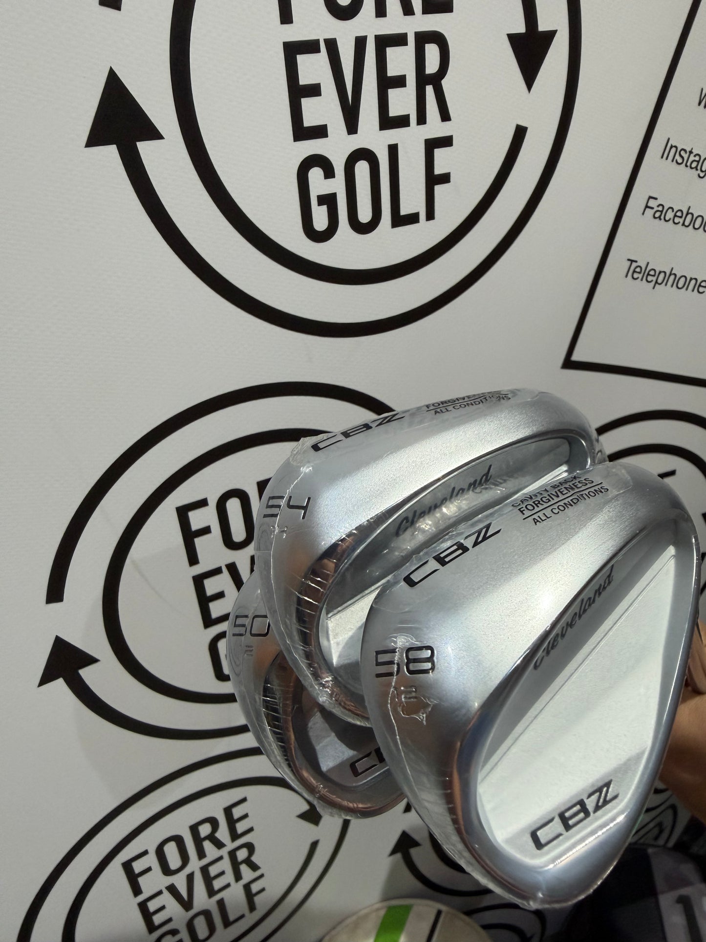 CLEVELAND CBZ WEDGES / 50,54,58 / RH / 115g Wedge Flex