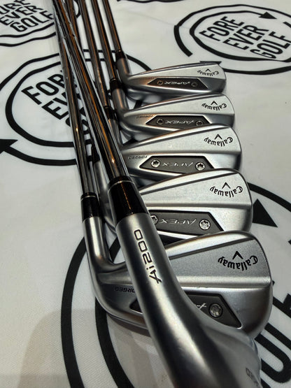 CALLAWAY APEX Ai200 IRONS / 5 - PW / RH / 105g Stiff Flex
