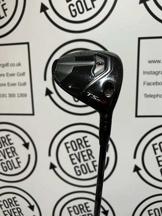 TITLEIST TSR2 3 WOOD / 15 Deg / 70g Reg Flex / RH