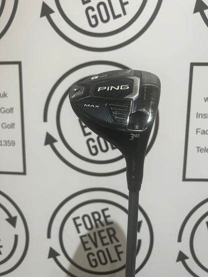 PING G425 MAX 3 WOOD / 14.5 Degree / Mens RH / 65g Reg Flex