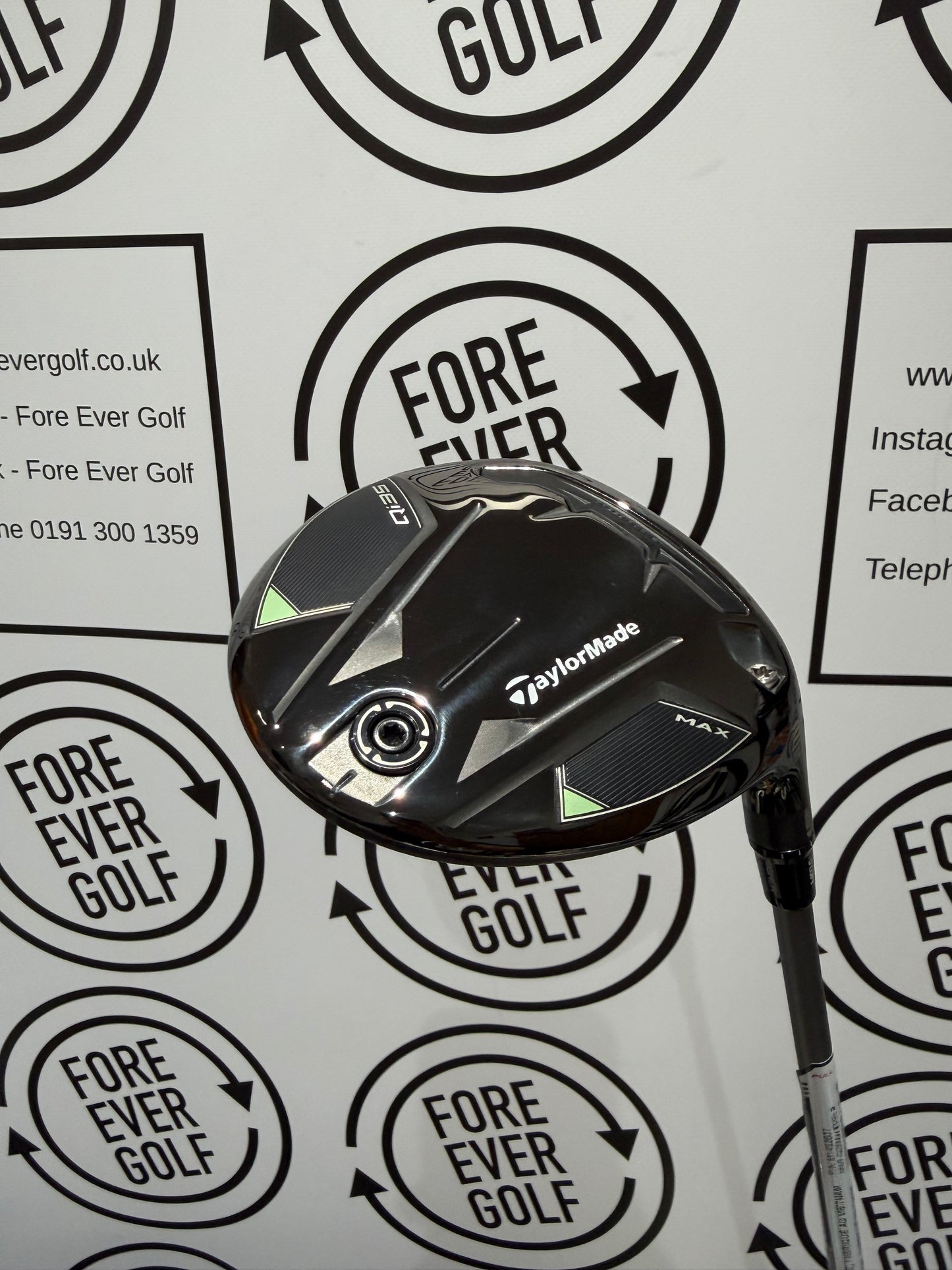 TAYLORMADE Qi35 MAX 3 WOOD / 15.5 Deg / RH / 50g Reg Flex