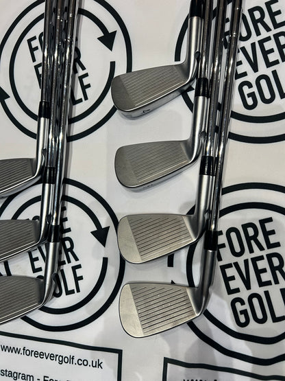 PING BLUEPRINT S IRONS / 4 - PW / RH / 105g Stiff Flex / BLUE DOT