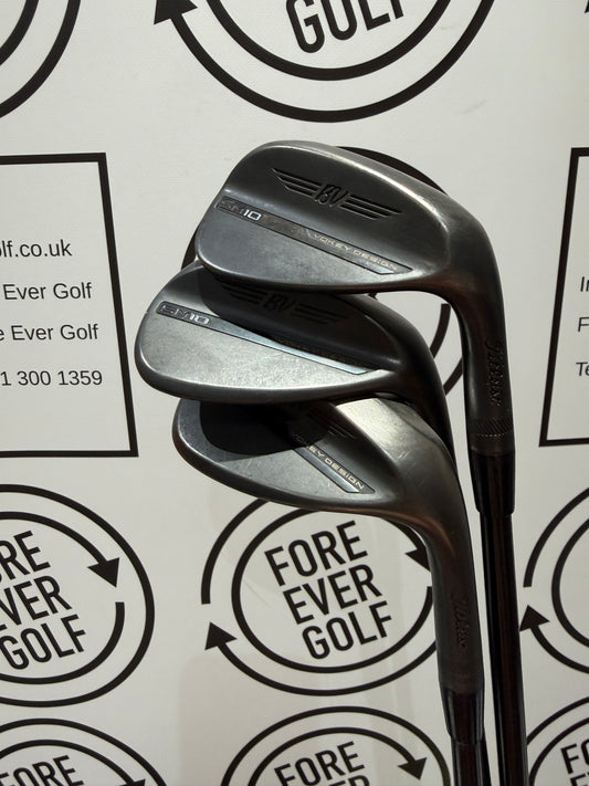 TITLEIST VOKEY SM10 WEDGES / 50,54,58 / RH / Black / Wedge Flex