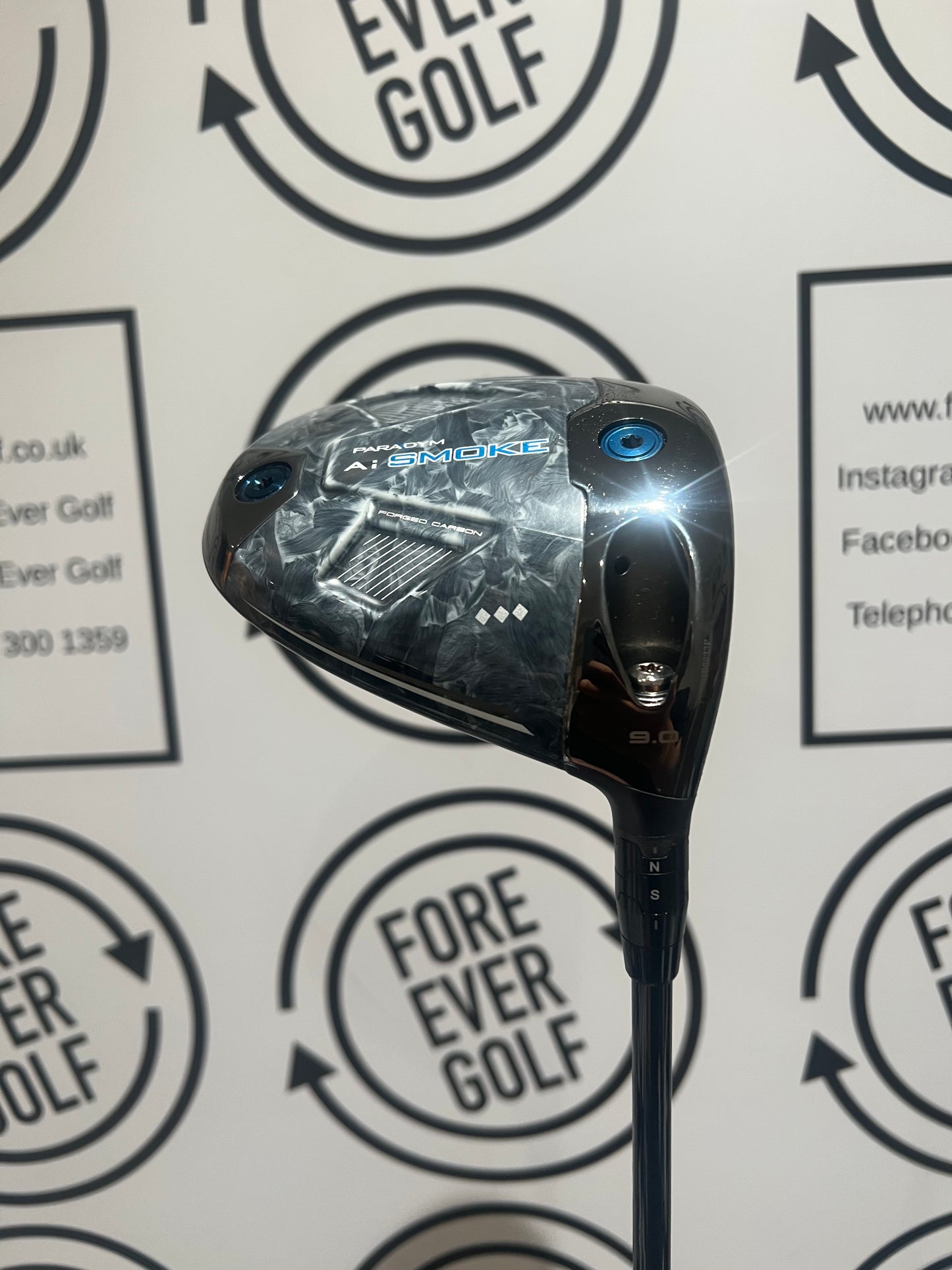 CALLAWAY Ai SMOKE TRIPLE DIAMOND DRIVER / 9 Degree / RH / 65g X-Stiff Flex