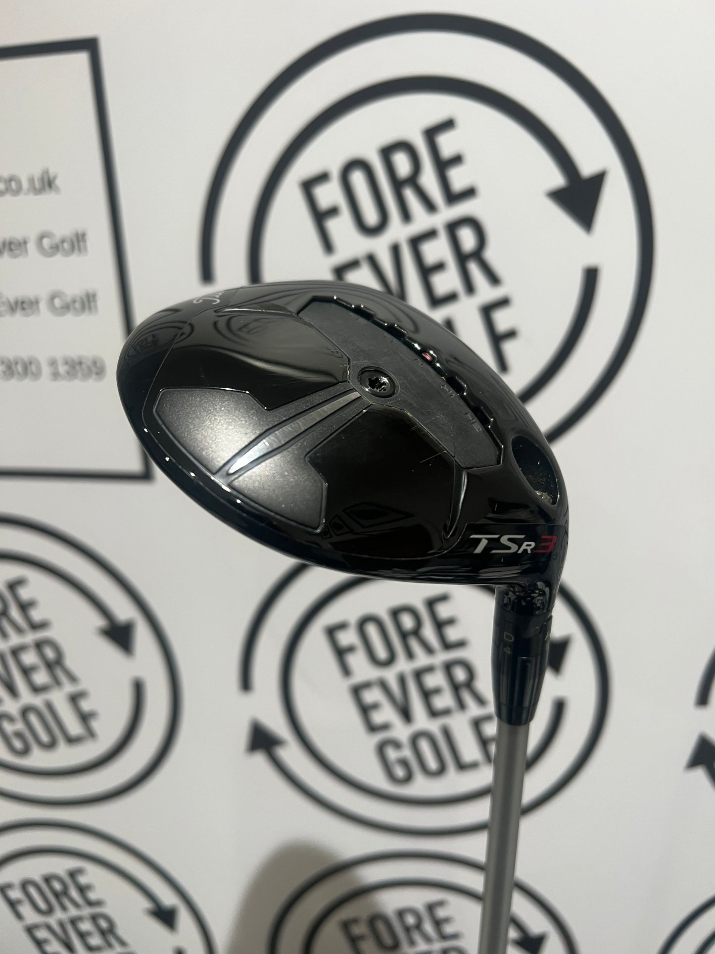 TITLEIST TSR3 3 WOOD + / 13.5 Deg / Mens RH / 40g Regular Flex