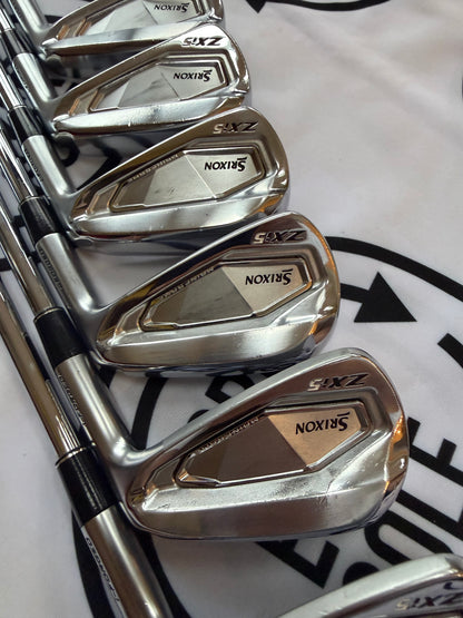SRIXON ZXi5 IRONS / 5 - PW / Mens RH / 105g Stiff Flex / GOOD USED