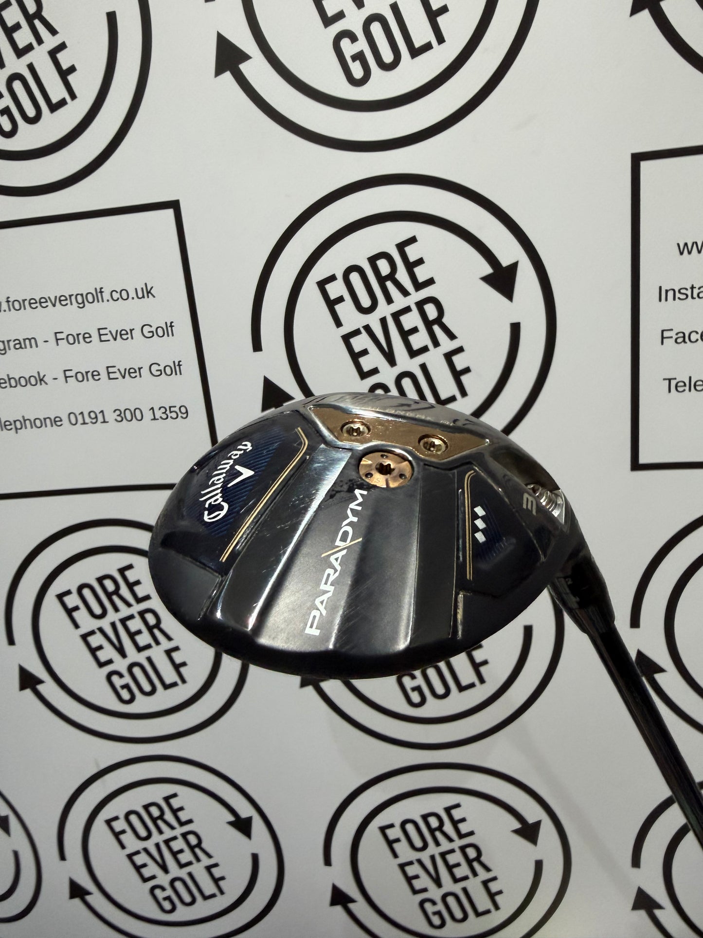 CALLAWAY PARADYM 💎💎💎 3 WOOD / 15 Degree / 60g X-Stiff Flex / RH