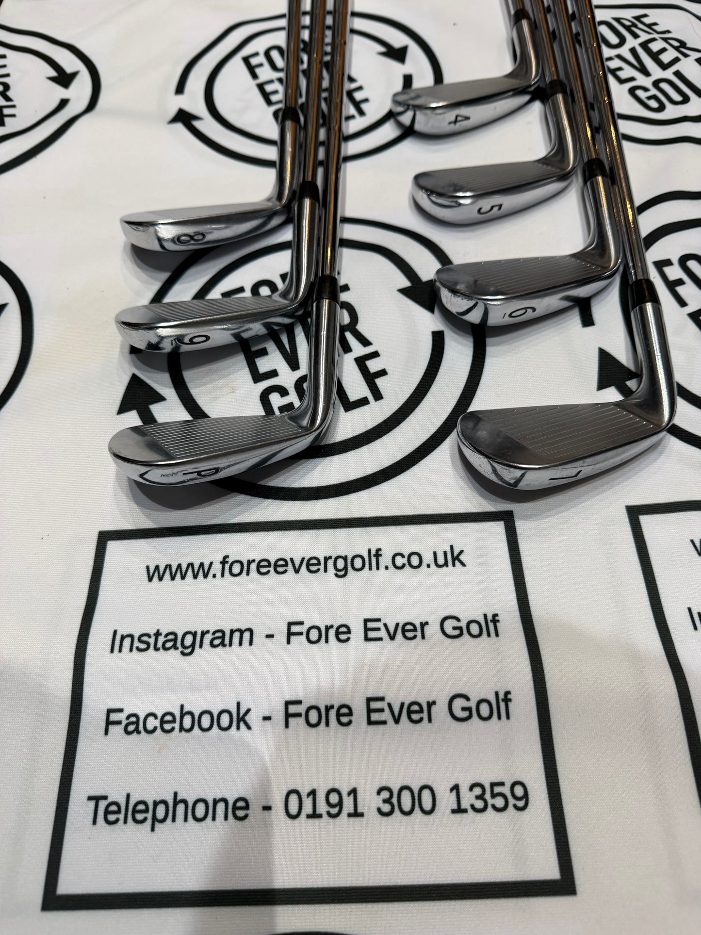 TITLEIST AP2 718 IRONS / 4 - PW / Mens RH / Tour FST Stiff Flex