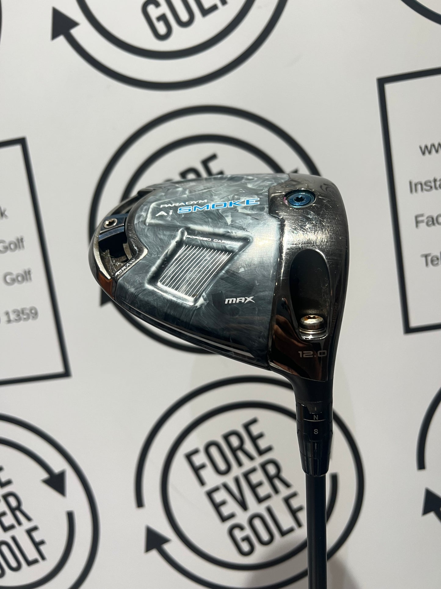 CALLAWAY Ai SMOKE MAX DRIVER / 12 Deg / Mens RH / 55g Reg Flex