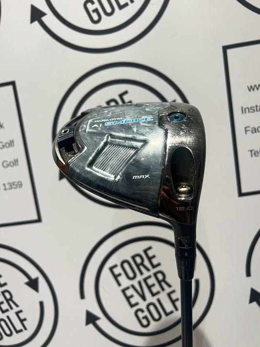 CALLAWAY Ai SMOKE MAX DRIVER / 12 Deg / Mens RH / 55g Reg Flex