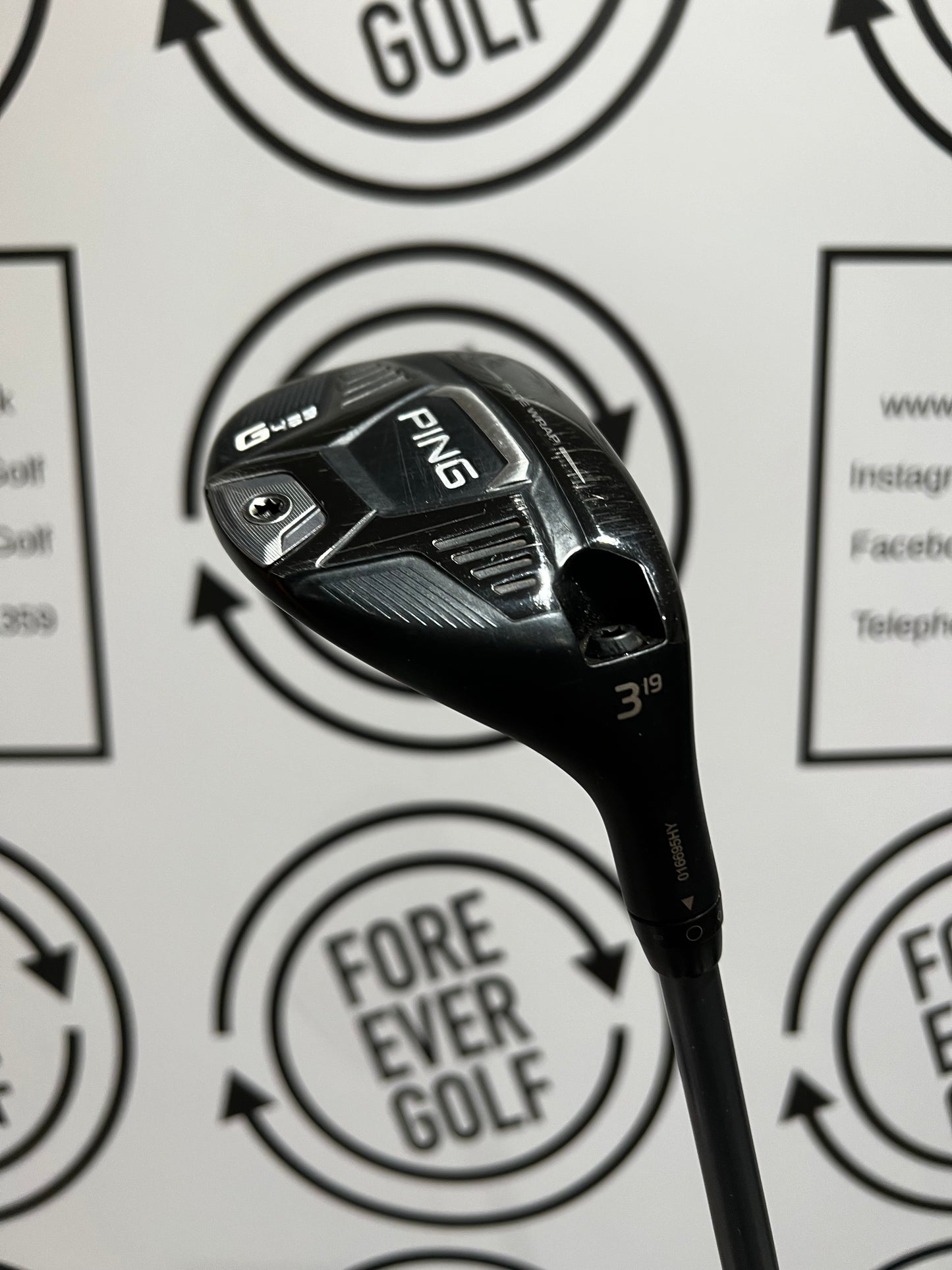 PING G425 3 HYBRID / 19 Deg / Mens RH / 70g Regular Flex