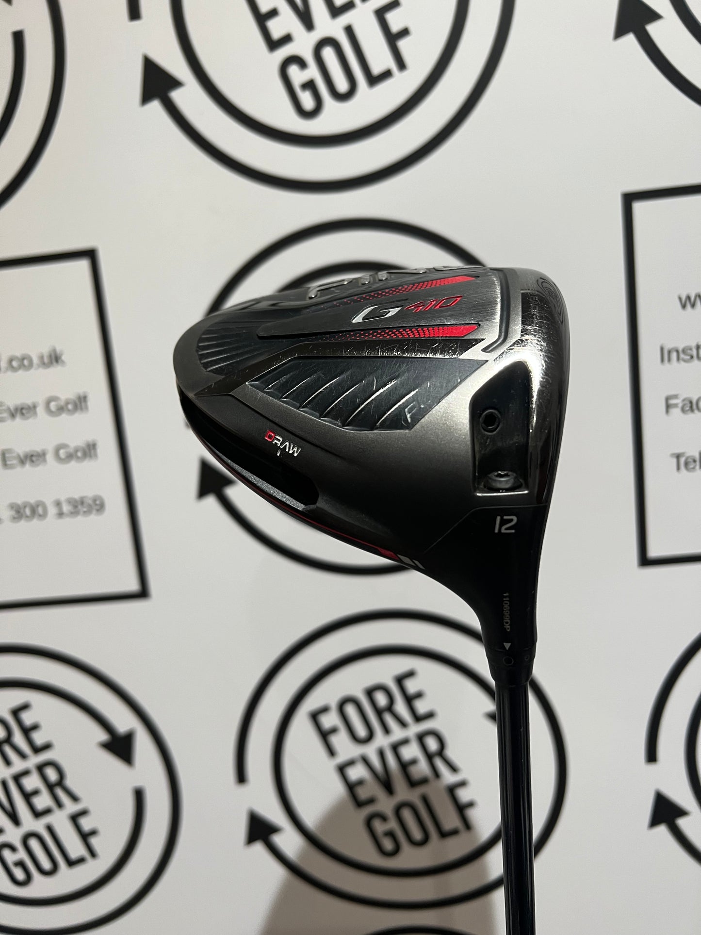 PING G410 DRIVER / 12 Degree / RH / 55g Soft Regular Flex
