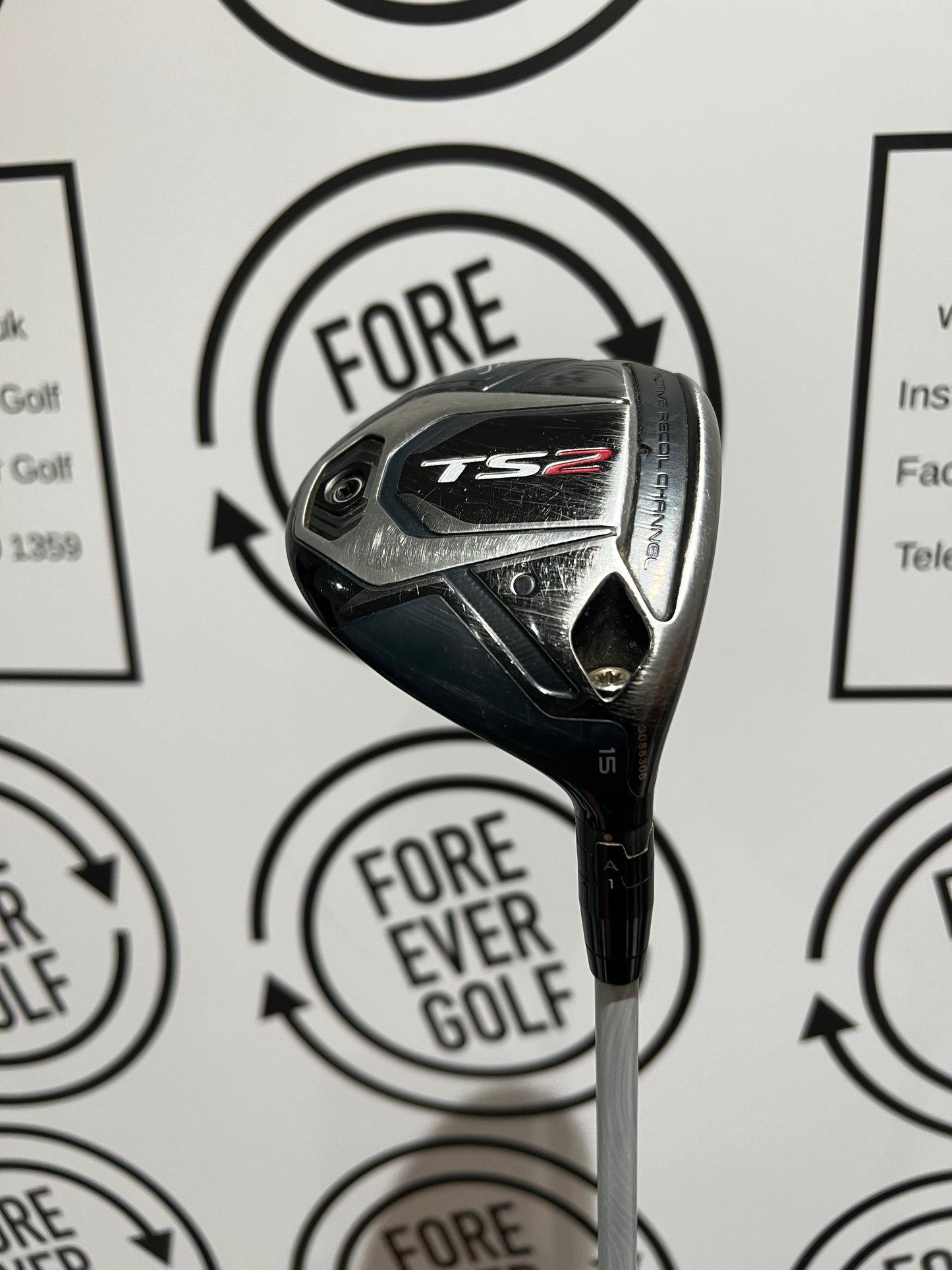 TITLEIST TS2 3 WOOD / 15 Degree / RH / 75g Stiff Flex