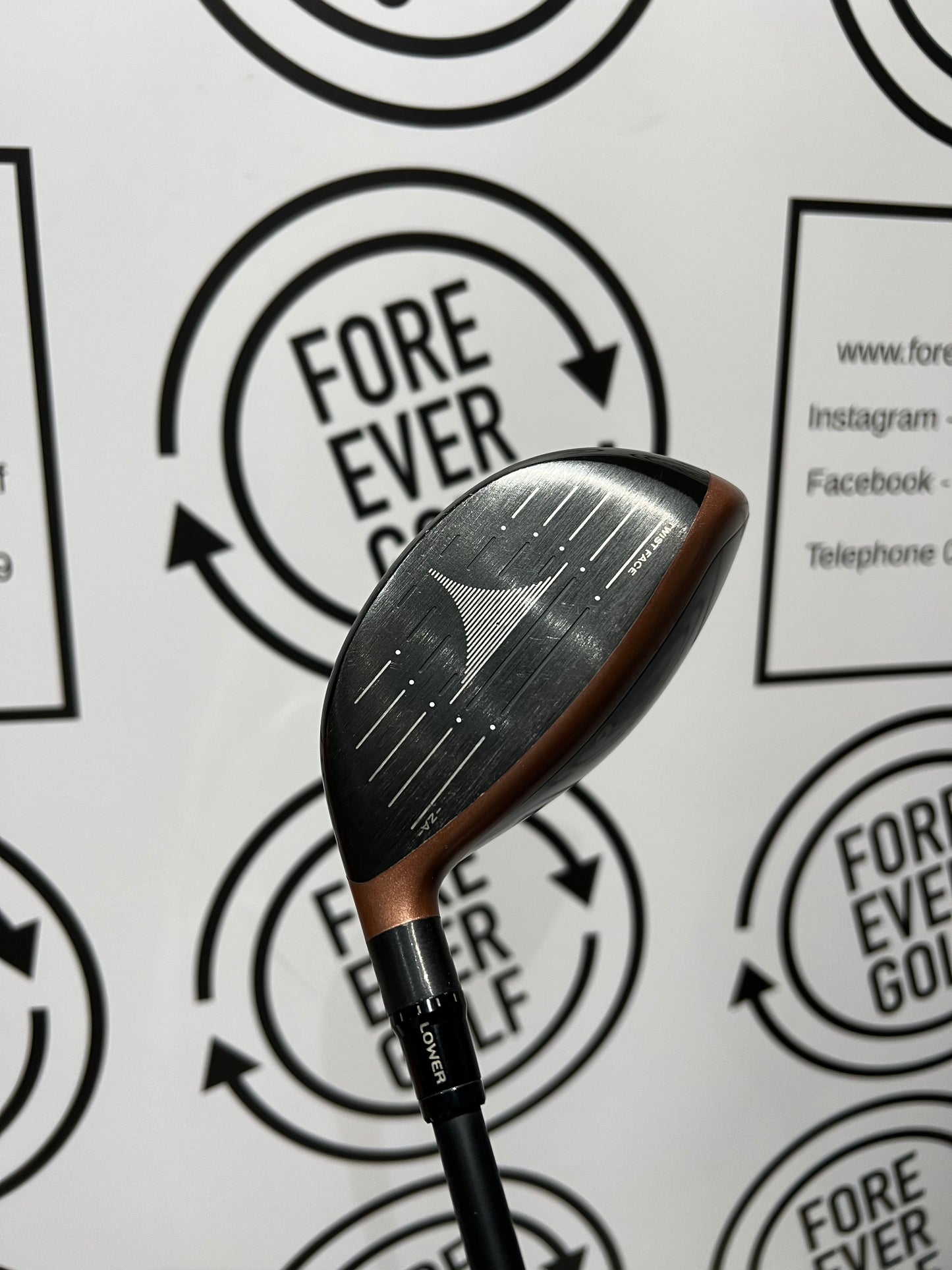 TAYLORMADE BRNR COPPER MINI DRIVER / 11.5 Deg / RH / 75g Stiff Flex