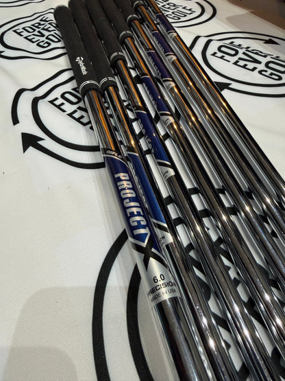 TAYLORMADE P7CB IRONS / 4 - PW / RH / Project X 6.0 Stiff Flex