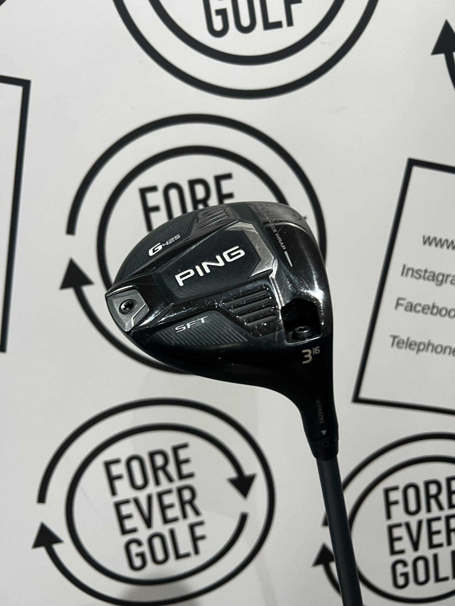 PING G425 SFT 3 WOOD / 16 Deg / RH / 65g Reg Flex
