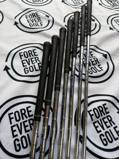 PING i525 IRONS / 5 - UW / BLUE Dot / Mens RH / 98g Reg Flex