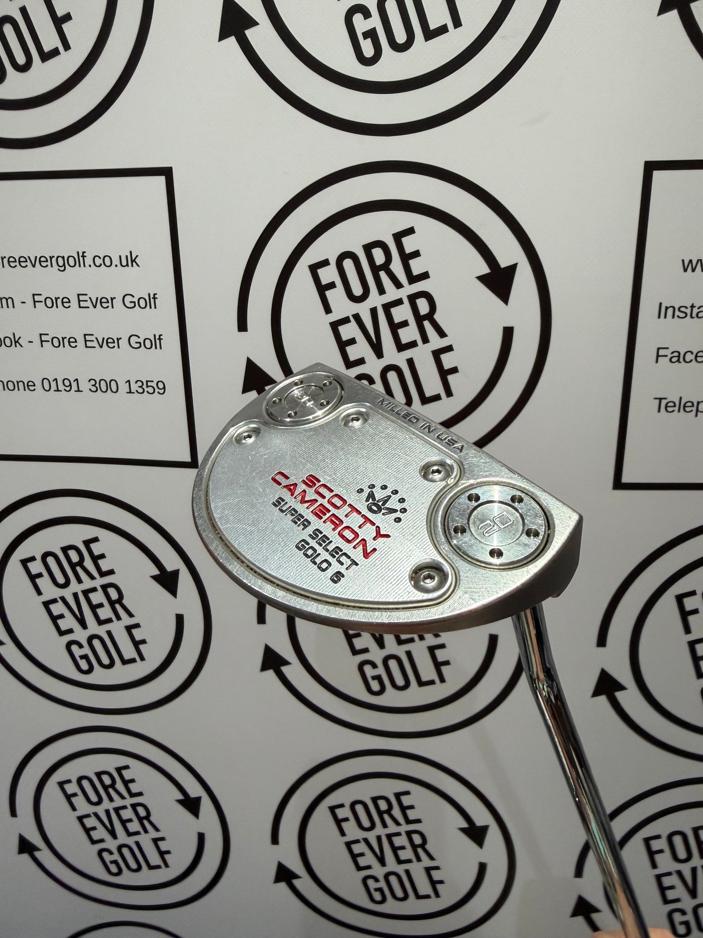 SCOTTY CAMERON SUPER SELECT GOLO 6 PUTTER / RH / 34”