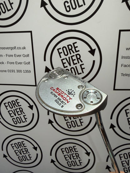 SCOTTY CAMERON SUPER SELECT GOLO 6 PUTTER / RH / 34”