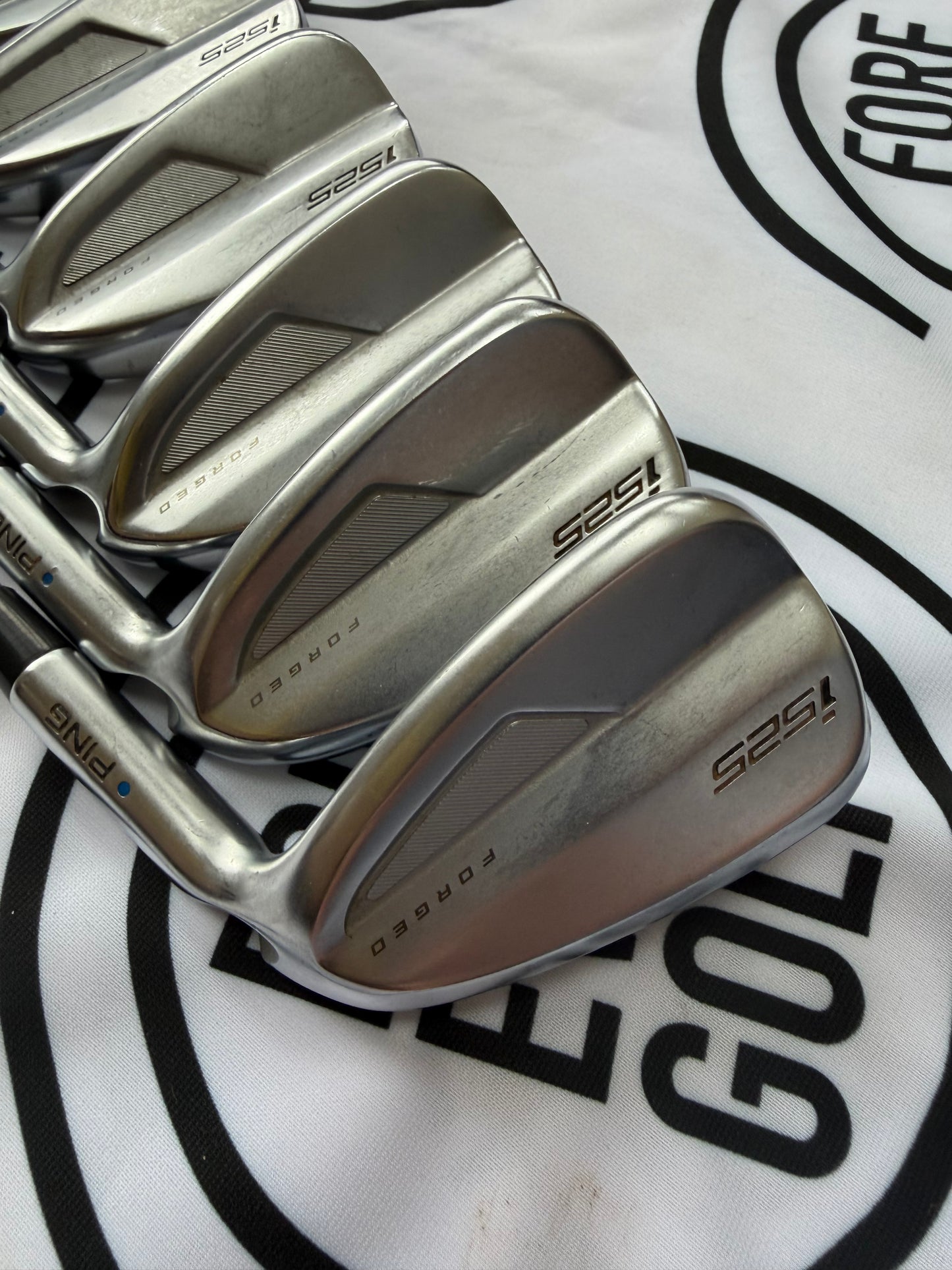PING i525 IRONS / 5 - UW / BLUE Dot / Mens RH / 98g Reg Flex