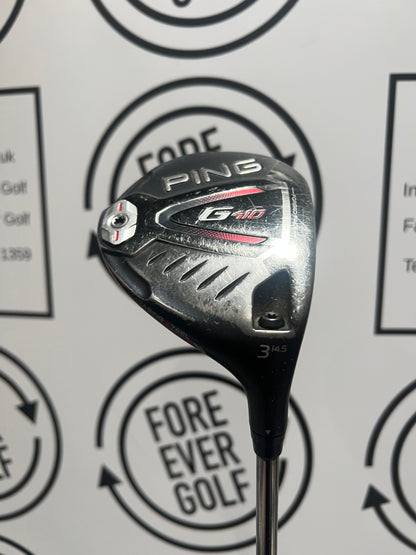 PING G410 3 WOOD / 14.5 Deg / Mens RH / 75g Stiff Flex