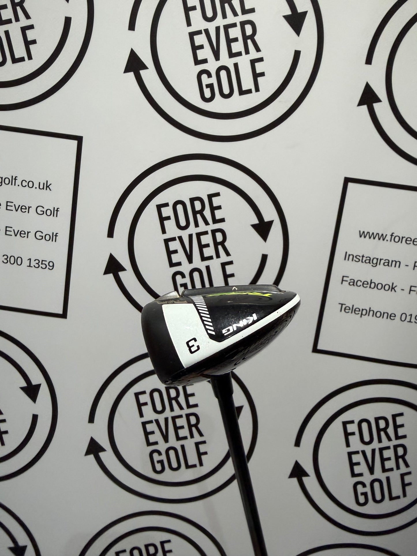 COBRA RADSPEED 3 HYBRID / 19 Degree / Mens RH / 85g Stiff Flex