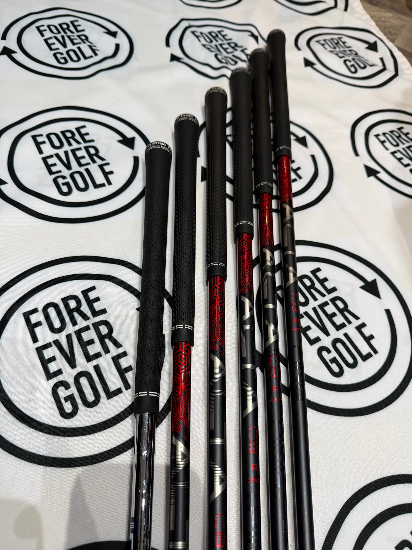 PING G410 IRONS / 6 - SW / RH / AWT Reg Flex Graphite Shaft