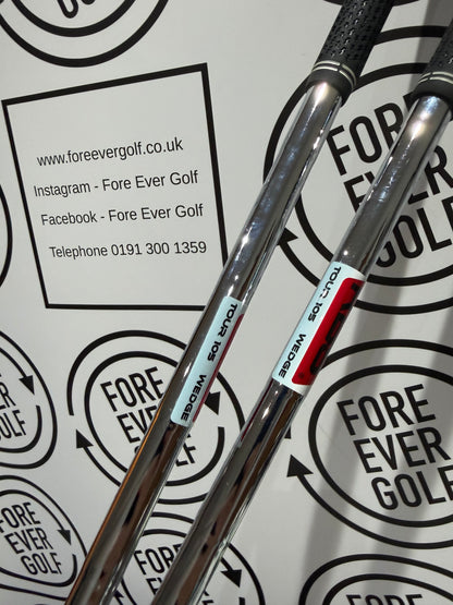 TAYLORMADE MILLED GRIND CHROME WEDGES / 52 & 60 / Mens RH / Wedge Flex