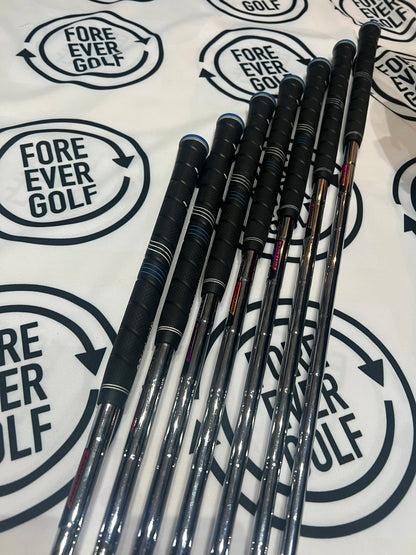 PING G400 IRONS / 5 - UW / Mens RH / Regular Flex / Black Dot