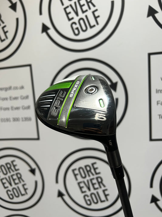 CALLAWAY EPIC SPEED 5 WOOD / 18 Deg / RH / 60g Reg Flex