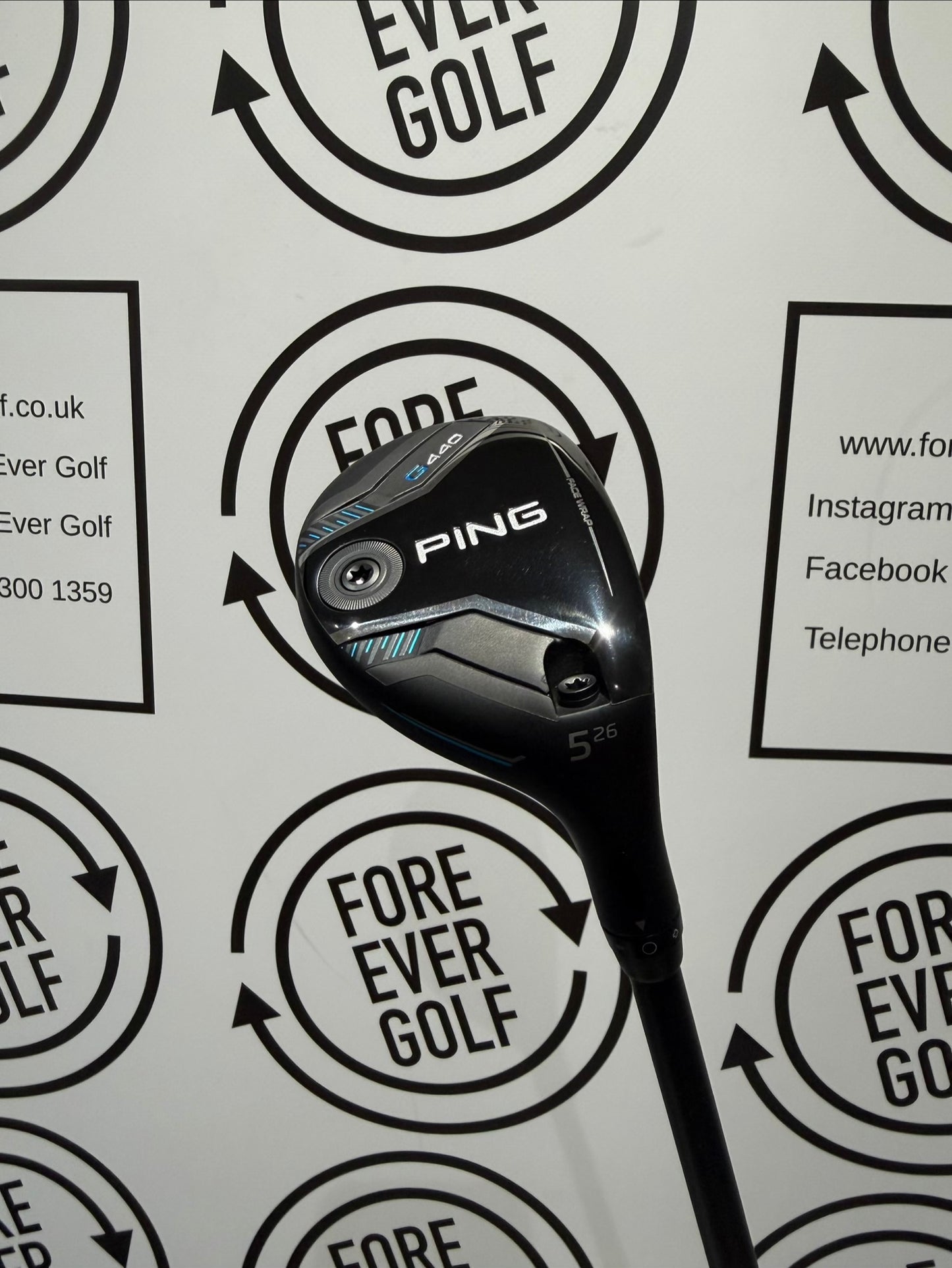PING G440 5 HYBRID / 26 Degree / RH / 70g Reg Flex