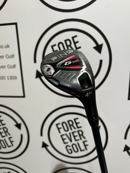 PING G410 4 HYBRID. / 22 Deg / Mens RH / 70g Reg Flex