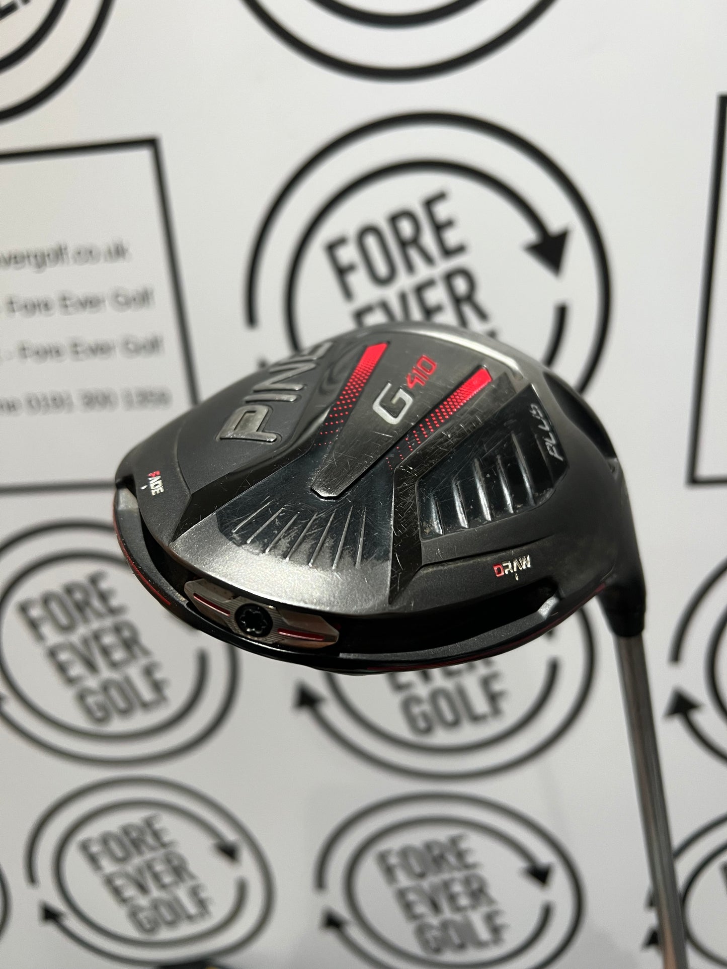 PING G410 PLUS DRIVER / 9 Degree / Mens RH / 55g Reg Flex
