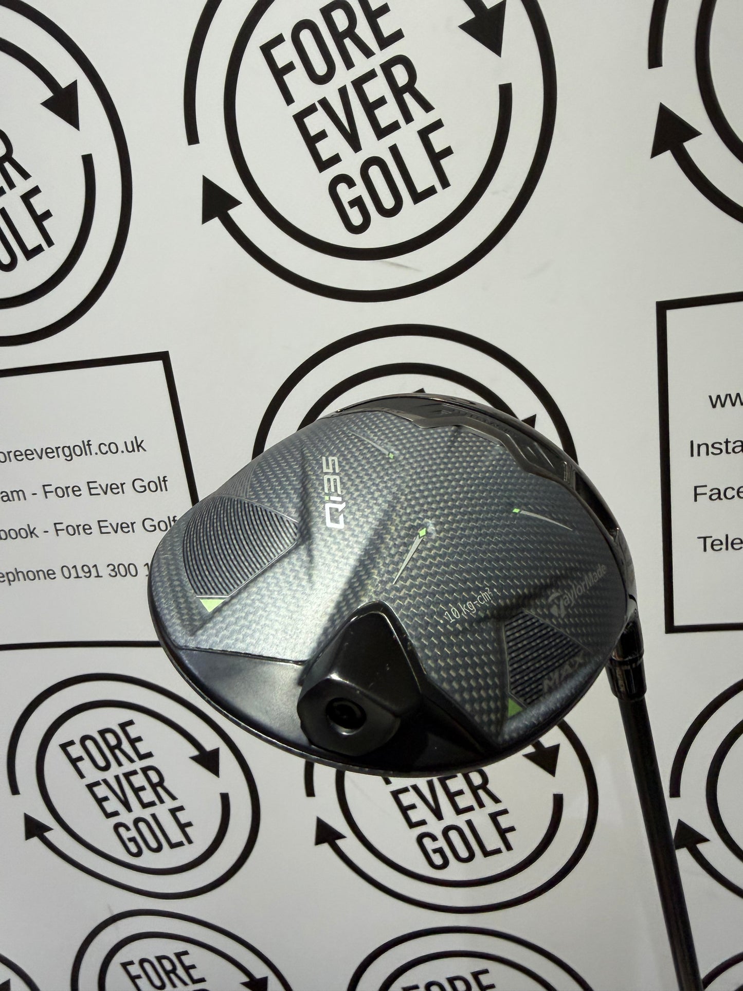 TAYLORMADE Qi35 MAX DRIVER / 12 Deg / Mens RH / 50g Stiff Flex