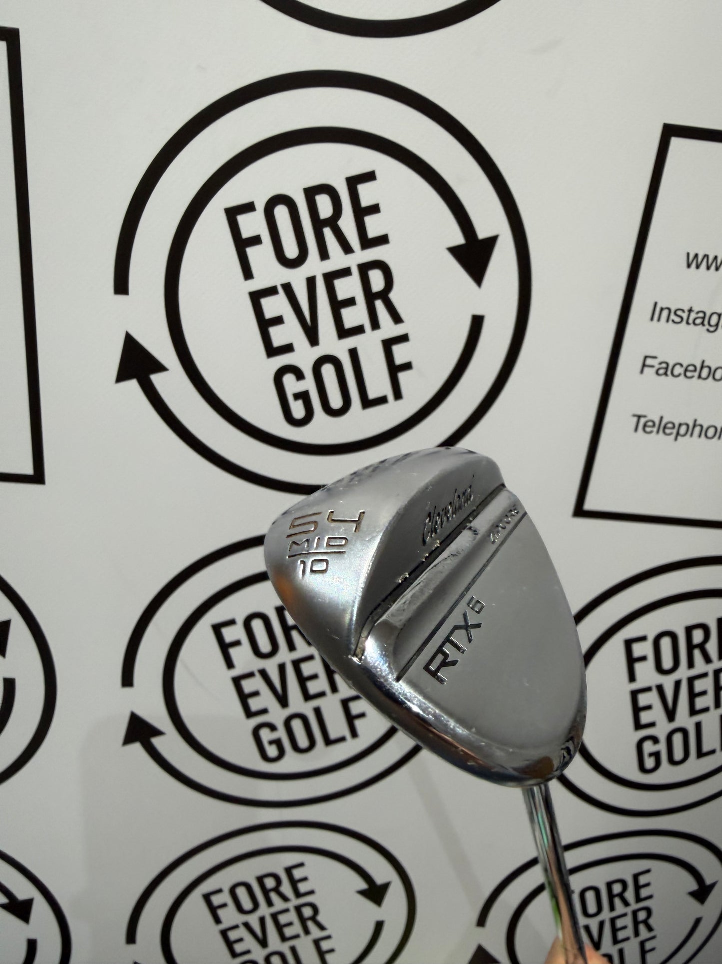 CLEVELAND RTX 6 ZIPCORE WEDGES / 54 & 58 / RH / Wedge Flex