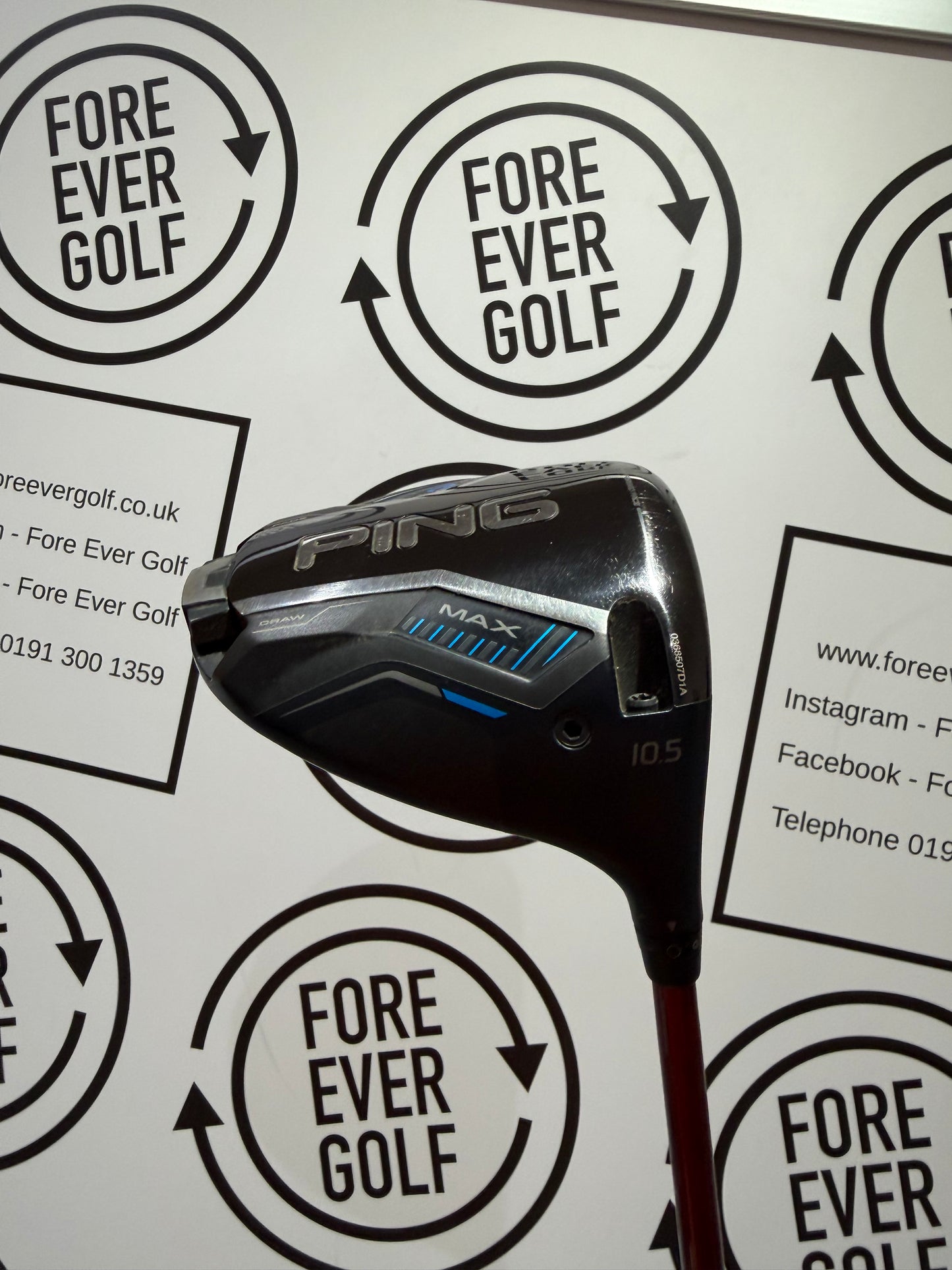 PING G440 MAX DRIVER / 10.5 Deg / Mens RH / 60g Reg Flex