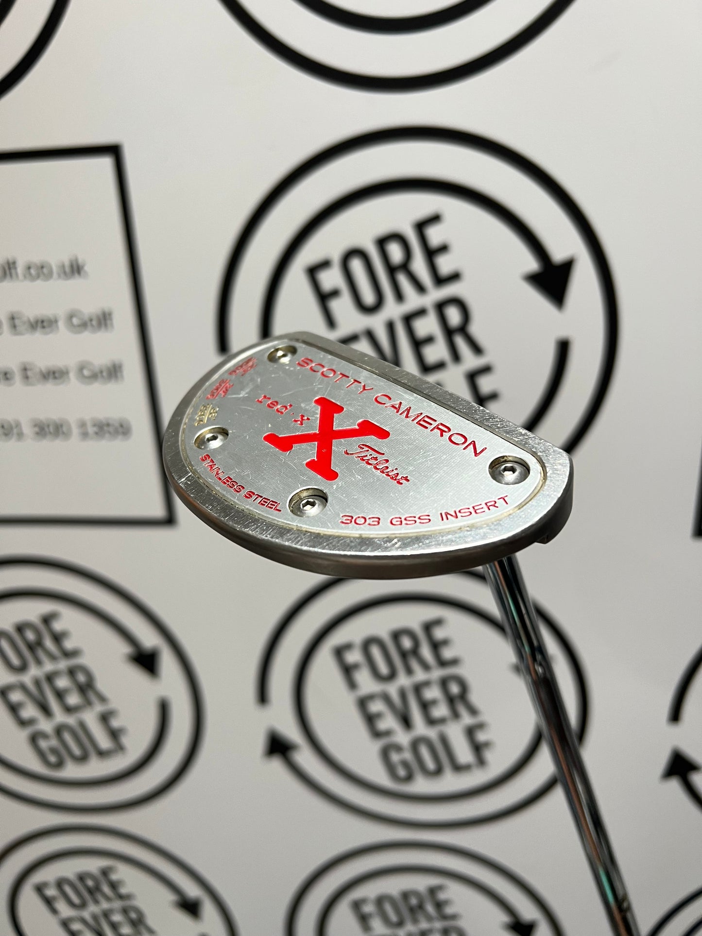SCOTTY CAMERON RED X PUTTER / RH / 35”
