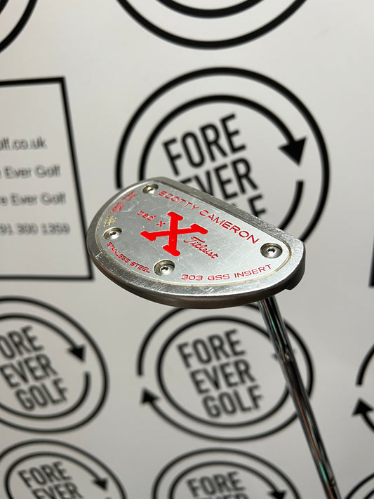 SCOTTY CAMERON RED X PUTTER / RH / 35”