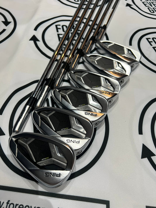 PING G430 IRONS / 5 - PW / Black Dot / Mens RH / 98g Reg Flex