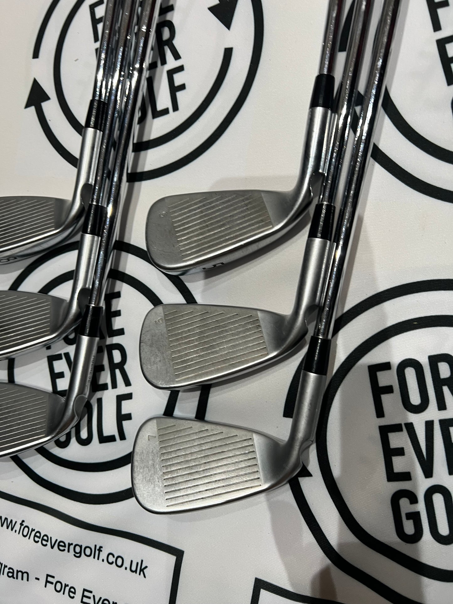 PING G400 IRONS / 5 - PW / Mens RH / 105g Stiff Flex