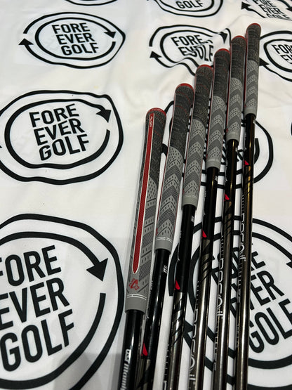 PING i210 IRONS / 5 - PW / BLUE DOT / RH / Reg Flex Graphite Shafts