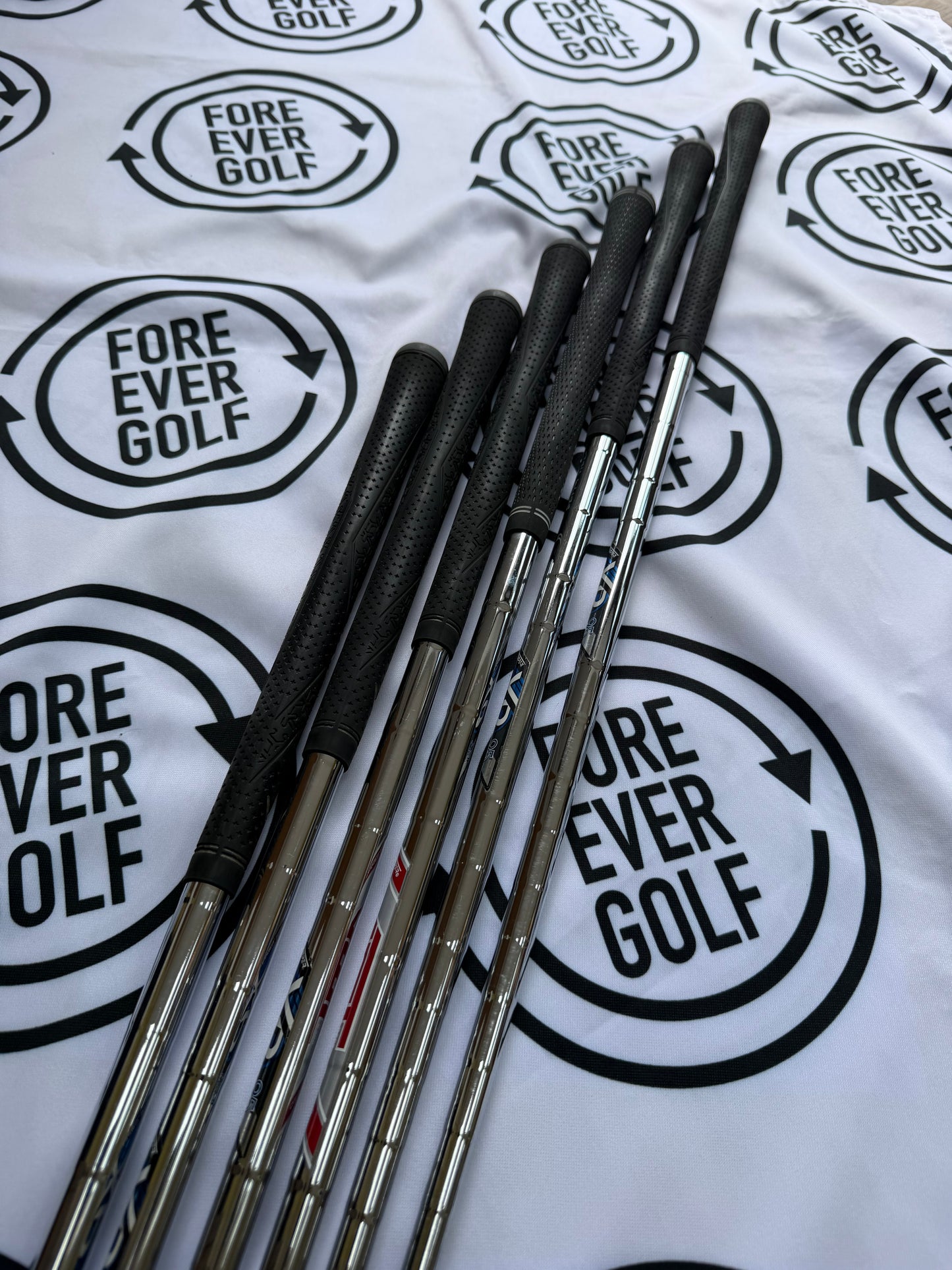 CALLAWAY ROGUE X IRONS / 5 - PW / Mens RH / Regular Flex / GOOD USED