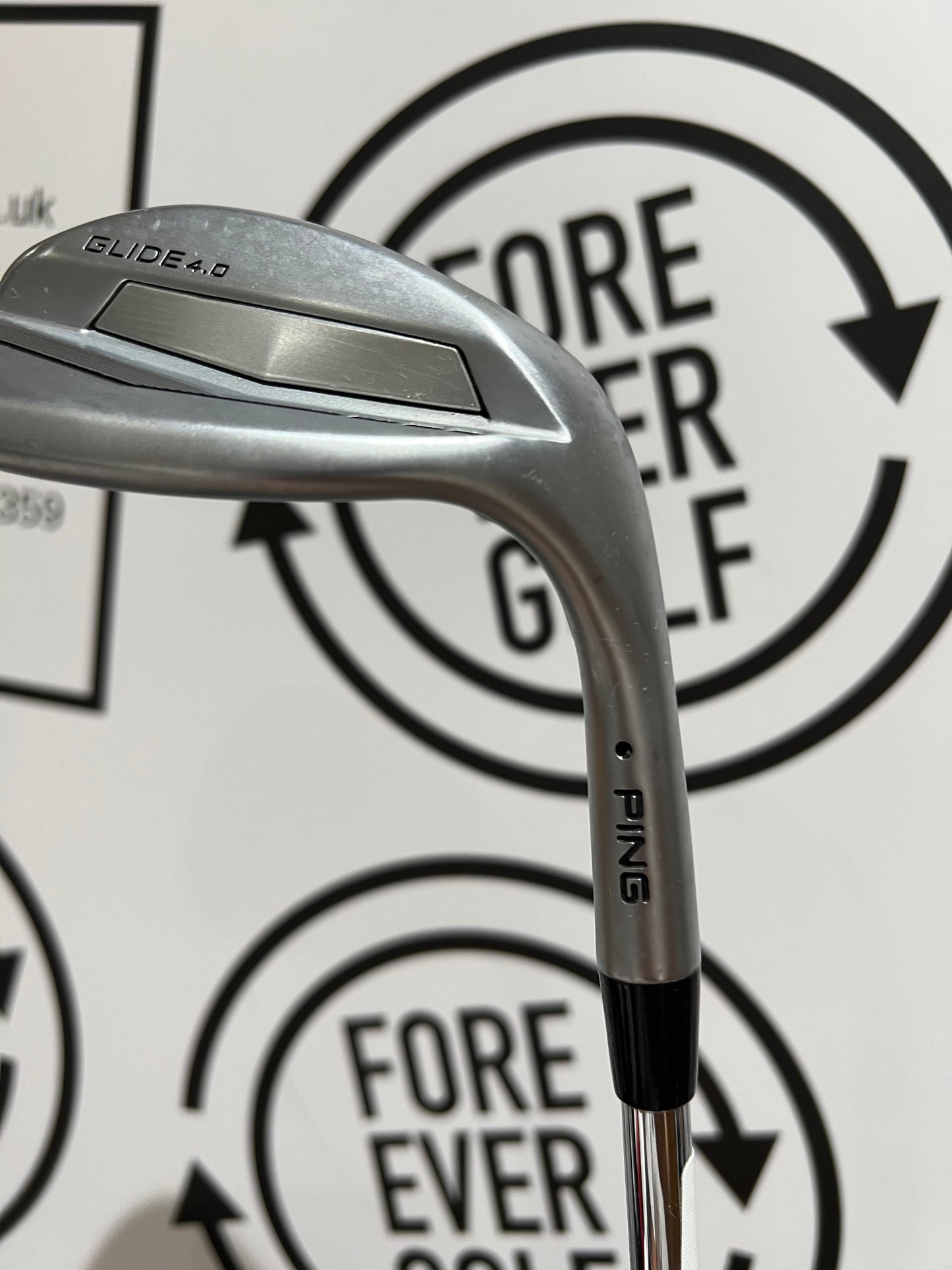 PING GLIDE 4.0 LOB WEDGE / 58 Deg (T - 6) / RH / Black Dot / Wedge Flex