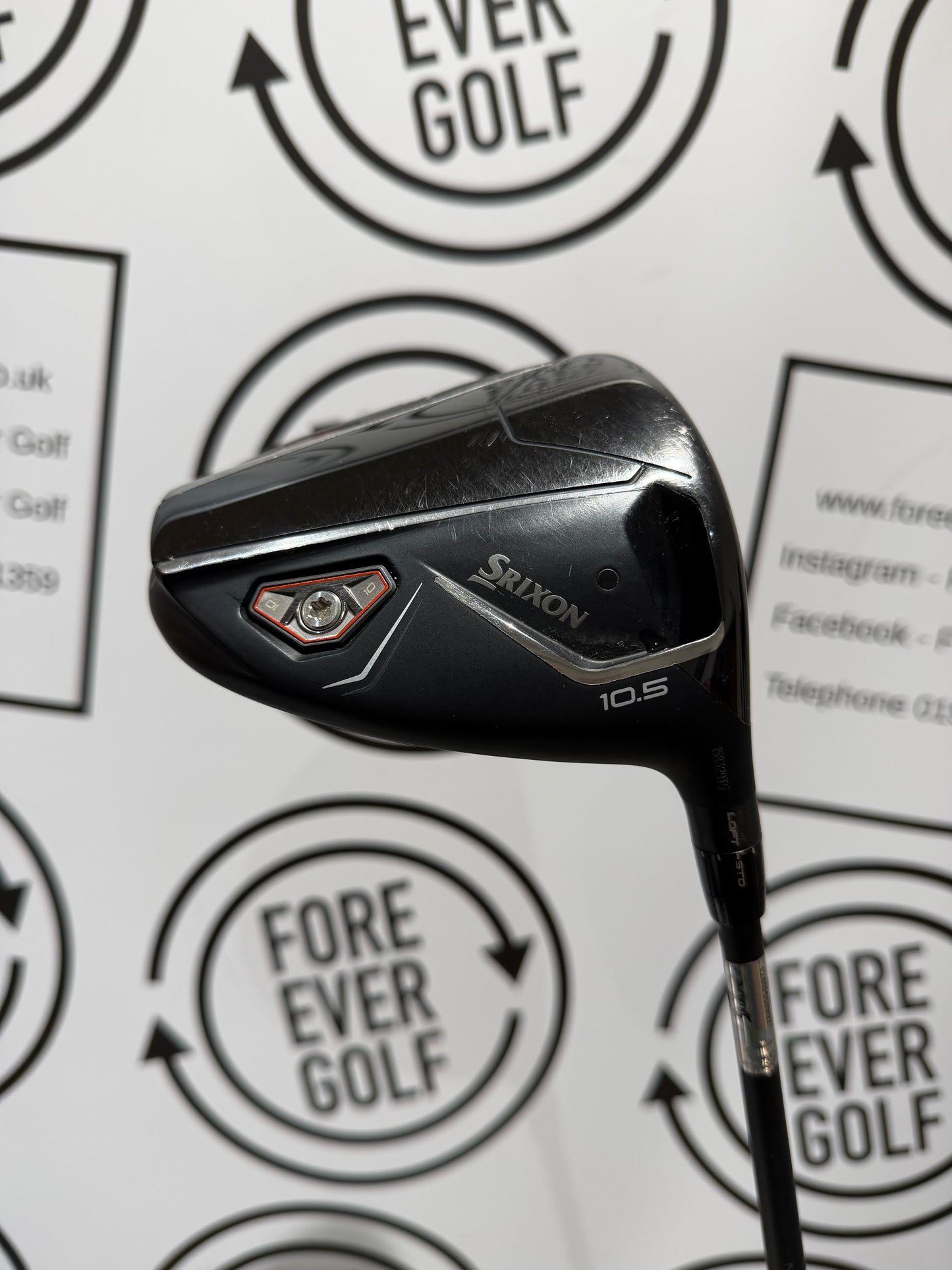 SRIXON ZXi DRIVER / 10.5 Degree / RH / 70g X-Stiff Flex