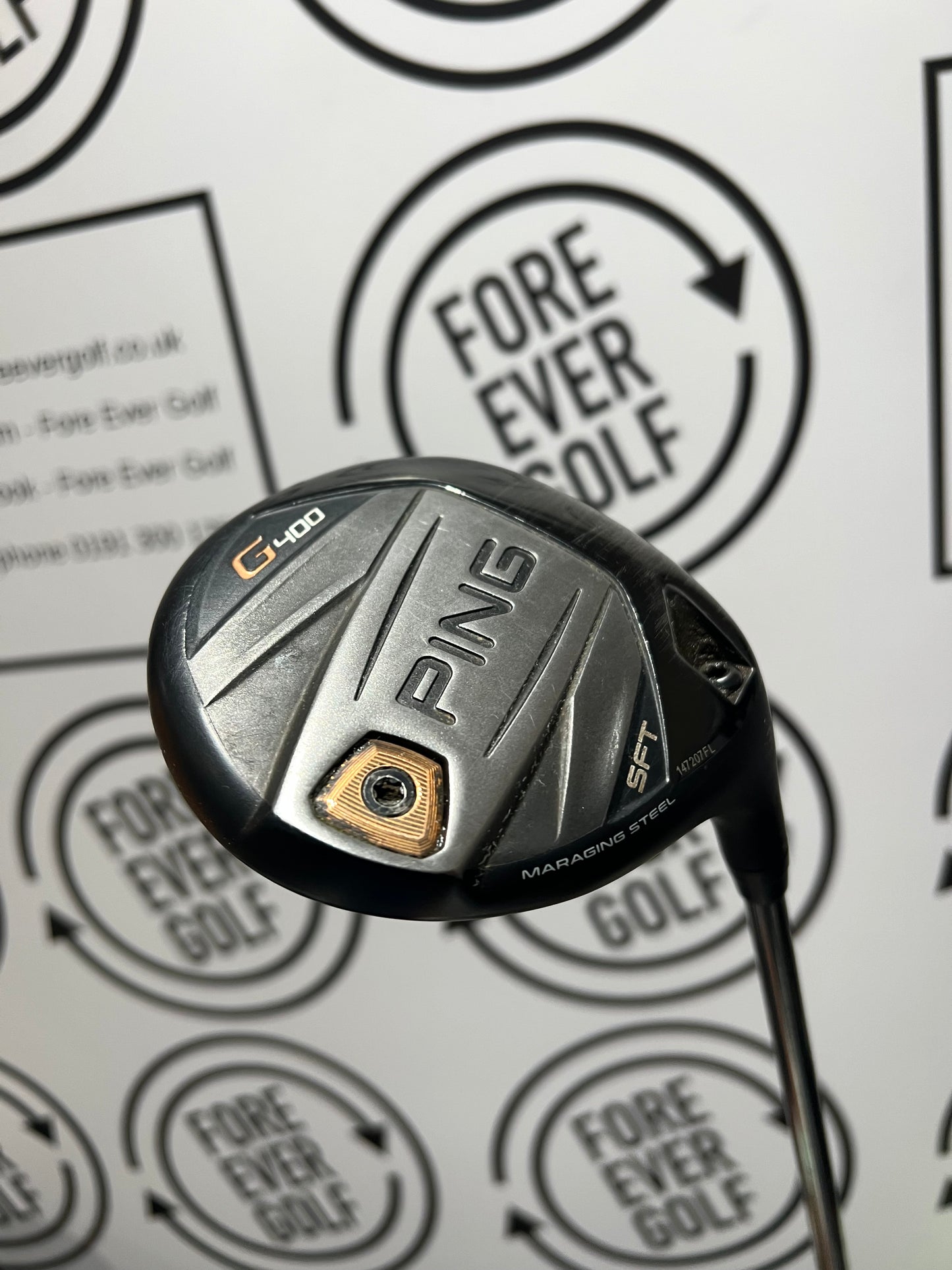 PING G400 SFT 3 WOOD / 16 Deg / RH / 55g Stiff Flex