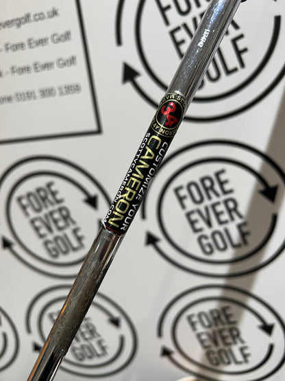 SCOTTY CAMERON SELECT NEWPORT 2 NOTCH BACK / 34” / Mens RH