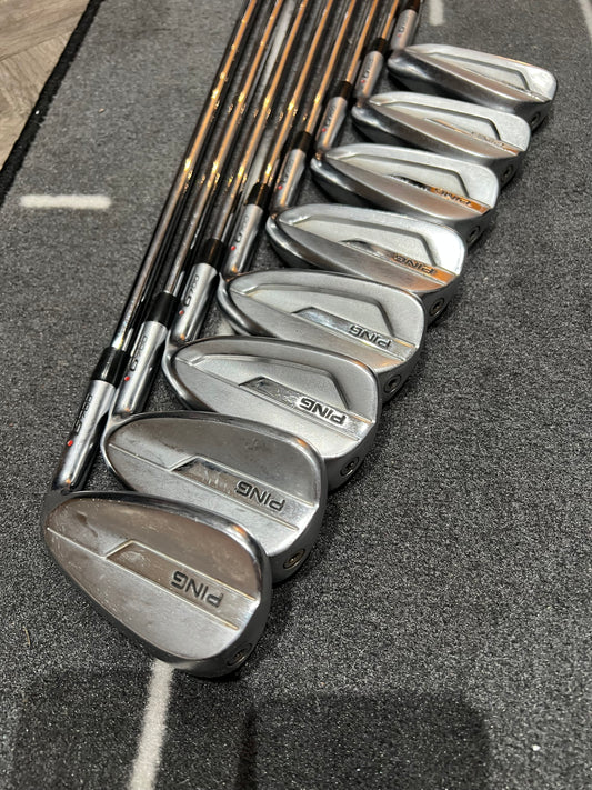 PING G700 IRONS / 4 - UW / Orange Dot / Mens RH / Reg Flex