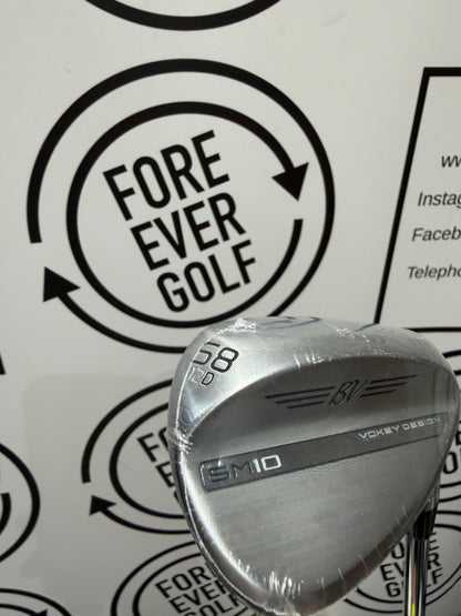 TITLEIST VOKEY SM10 LOB WEDGE / 58 Deg (12D) / Mens RH / Wedge Flex