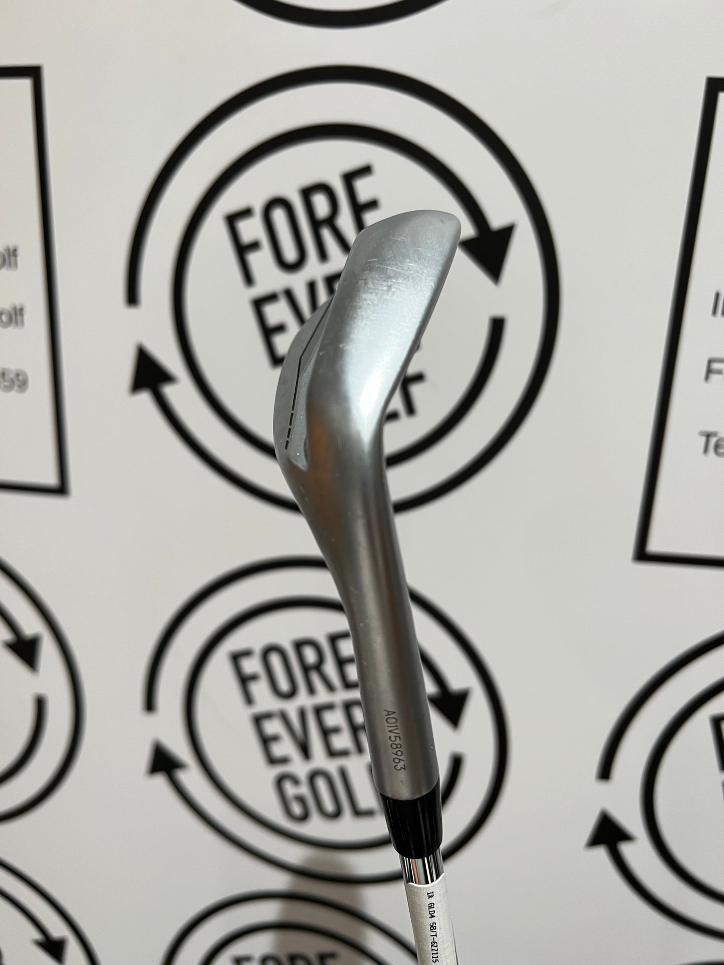 PING GLIDE 4.0 LOB WEDGE / 58 Deg (T - 6) / RH / Black Dot / Wedge Flex