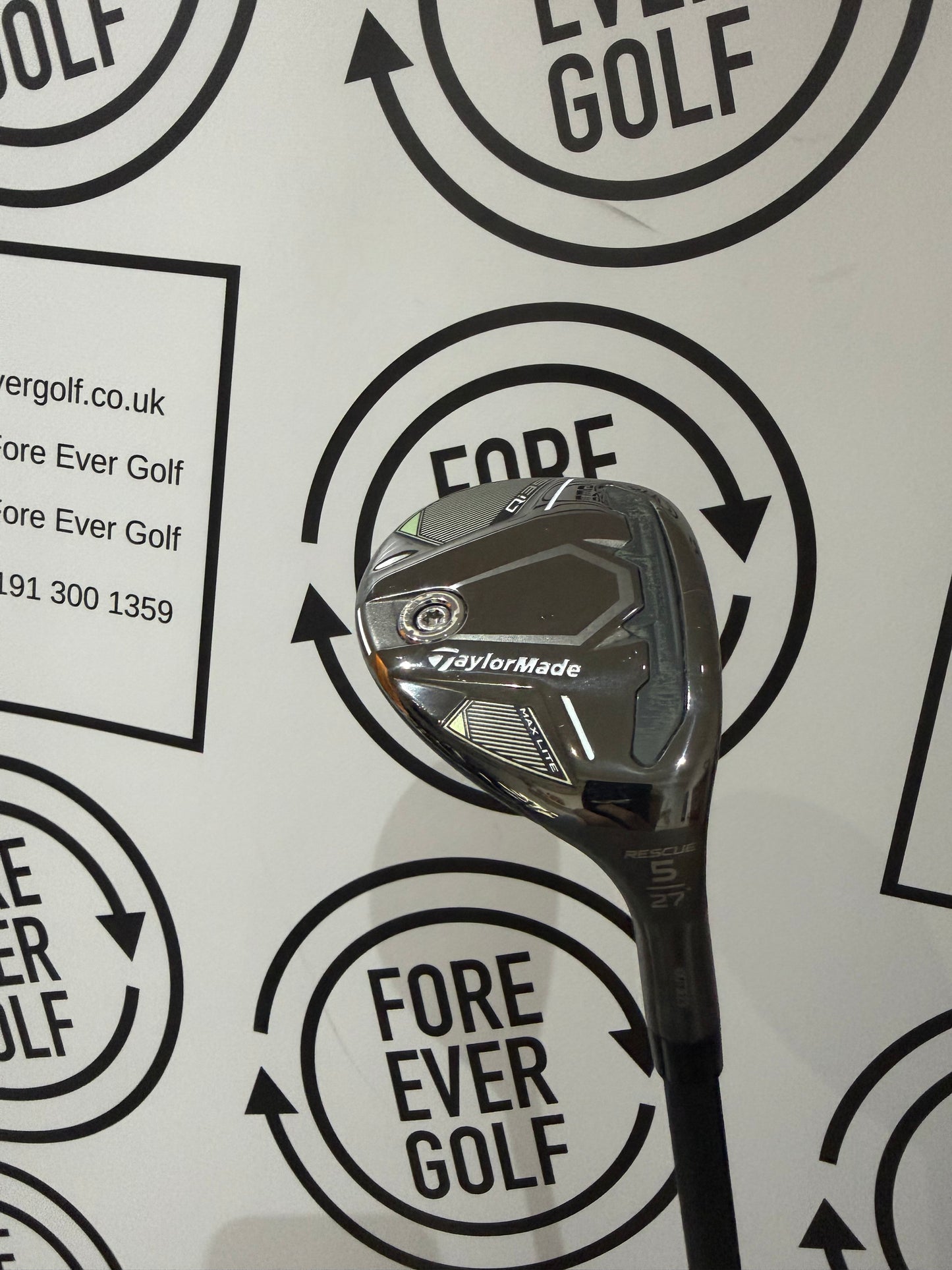 TAYLORMADE Qi35 5 HYBRID / 27 Degree / Mens RH / 50g R2 Soft Reg Flex